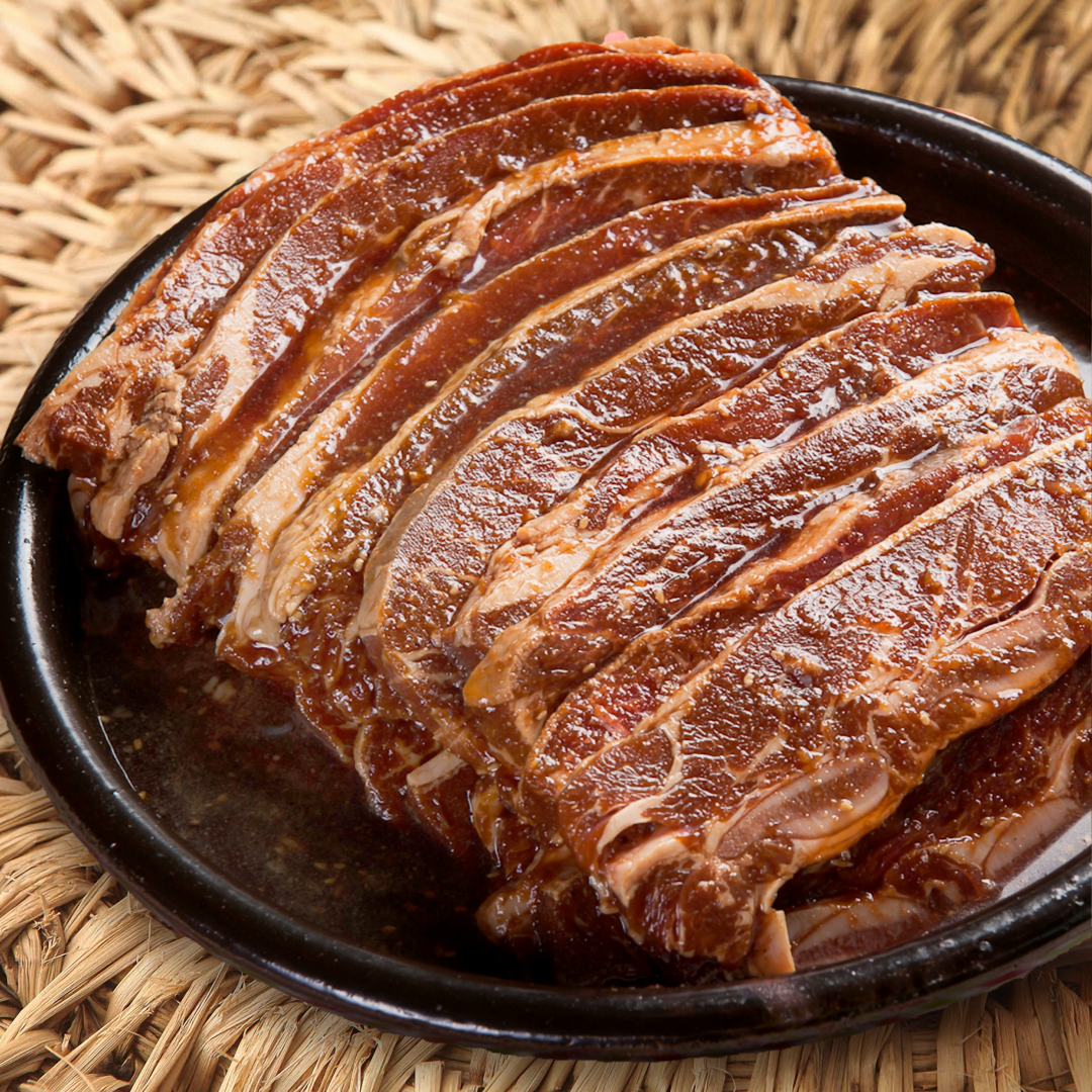 일품나라 양념 LA꽃갈비 미국산 소갈비 구이 500g 2팩 6팩 - 상세 이미지 4