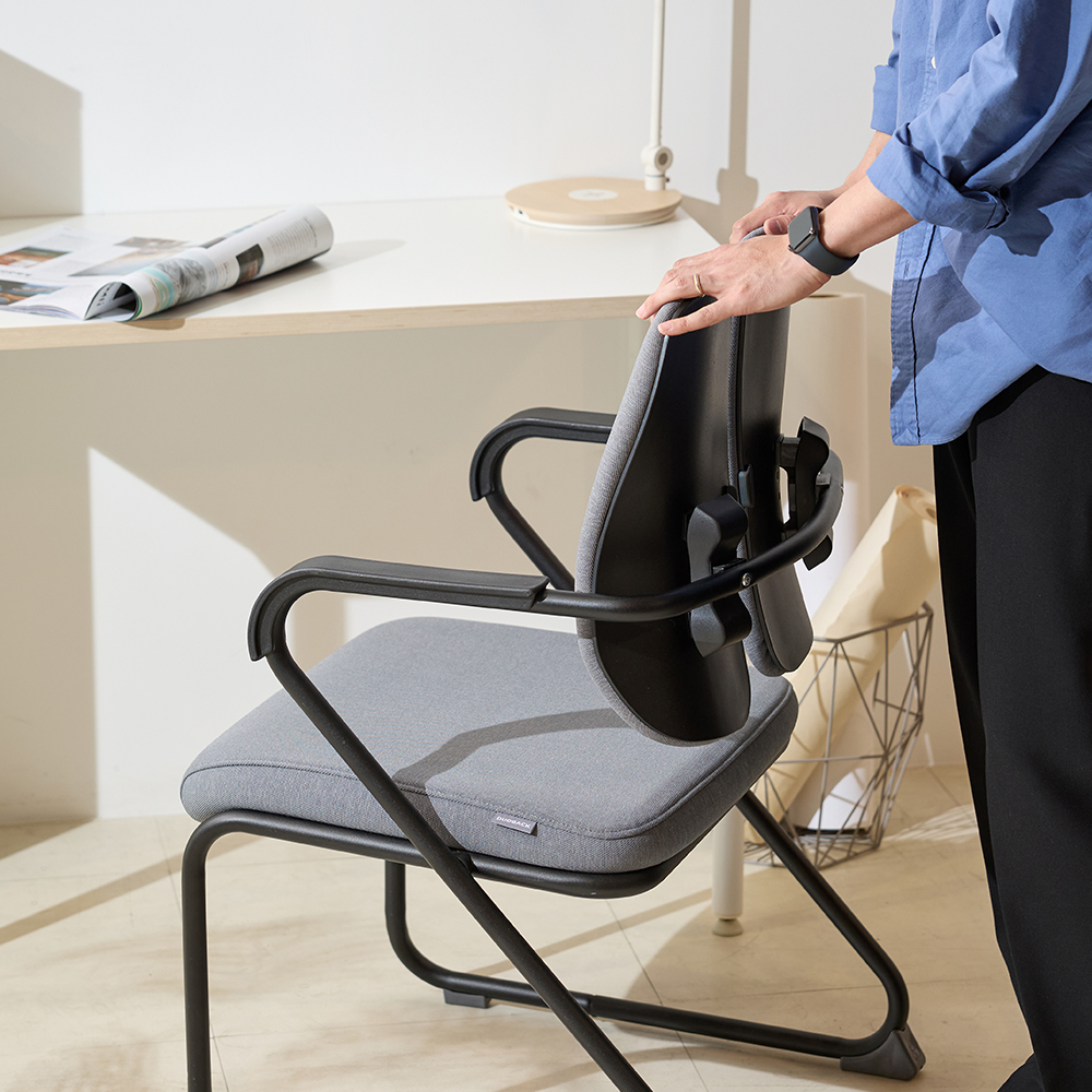 [슈퍼적립]듀오백 DK-073B 공부용 대학생 집중력 책상 의자