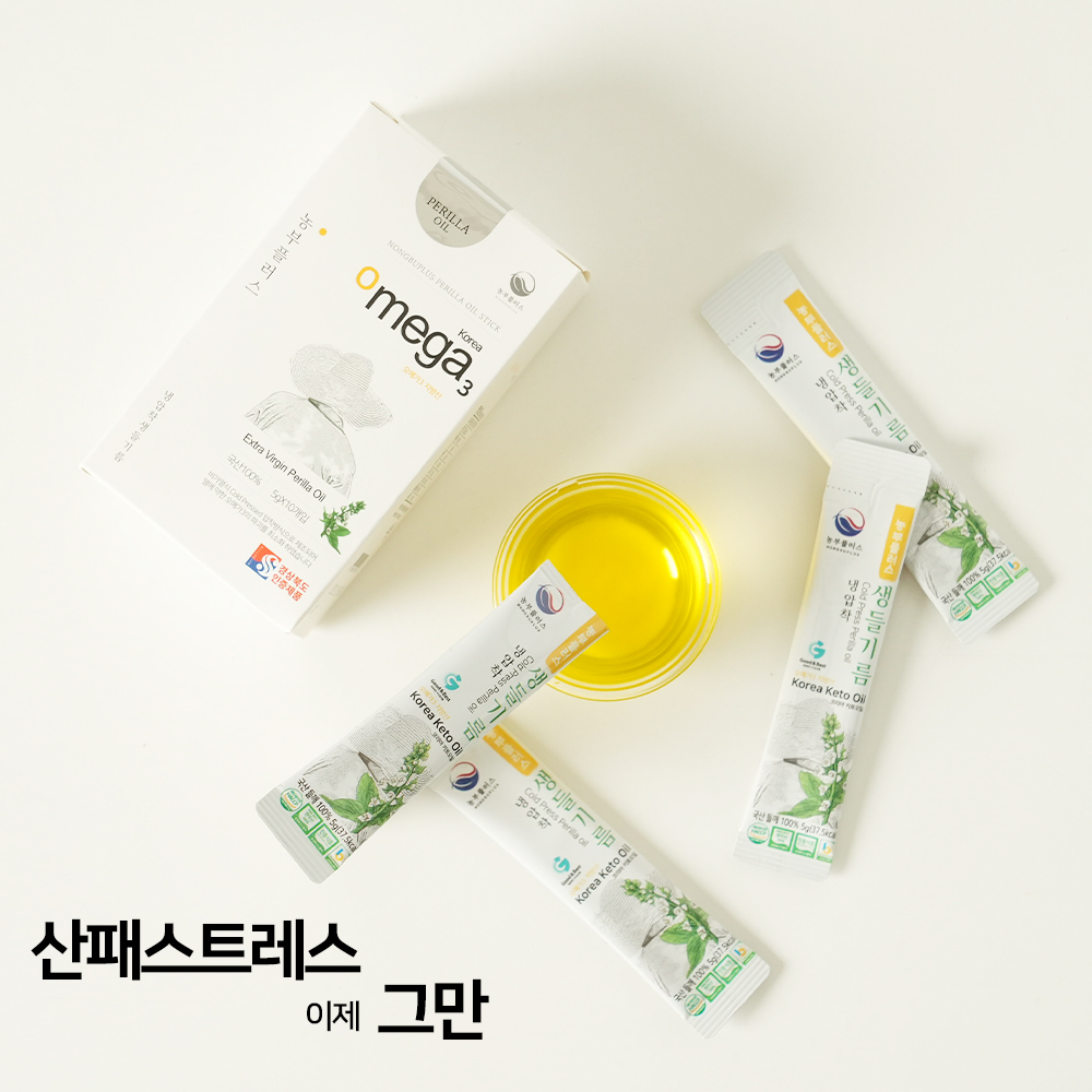 농부플러스 국산 냉압착 생들기름 스틱 ( 5g x 30개입 ) - 상세 이미지 4