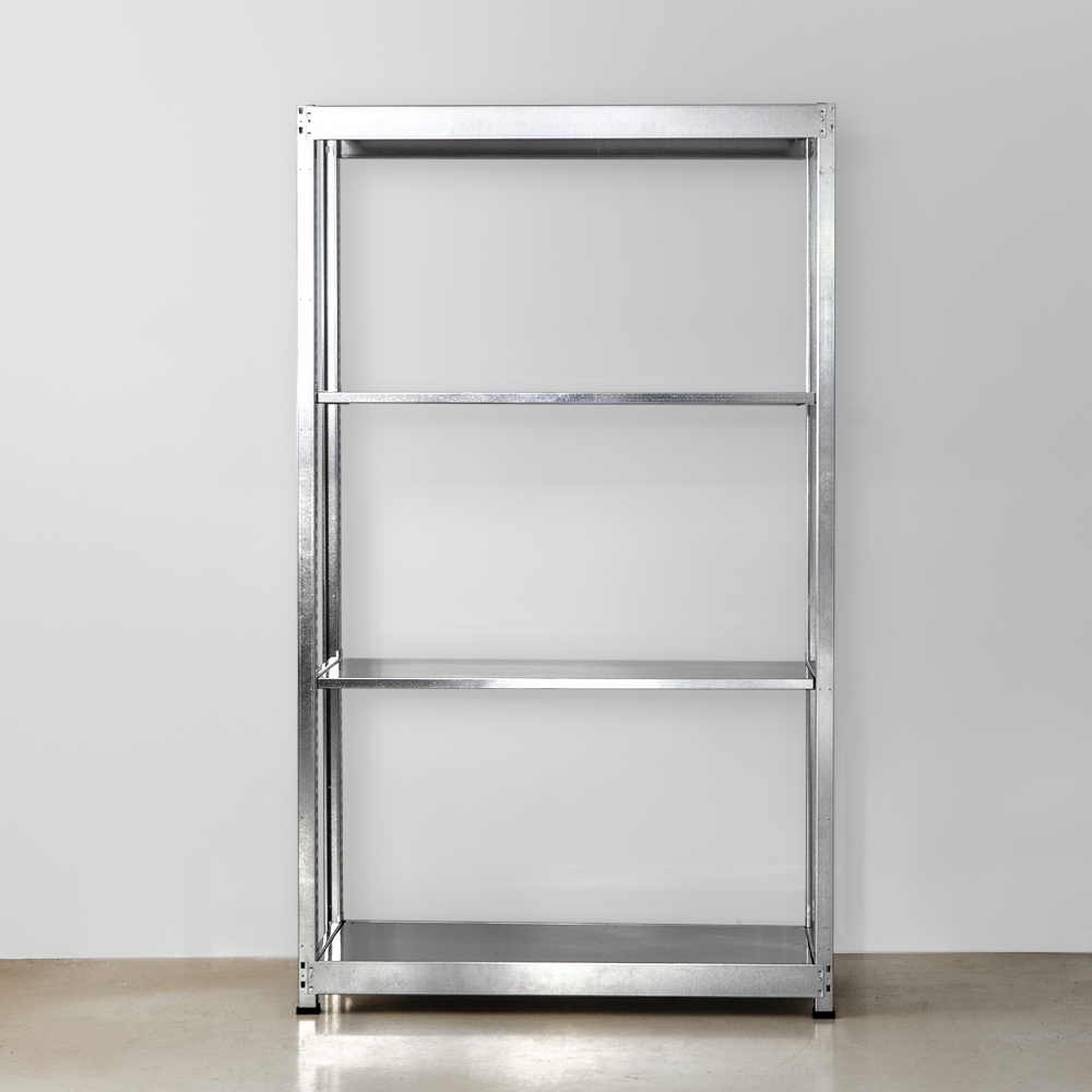 누들랙 실버 경량랙 철제선반 조립식 앵글 팝업스토어 캠핑용품 진열대 체육관 9004501200