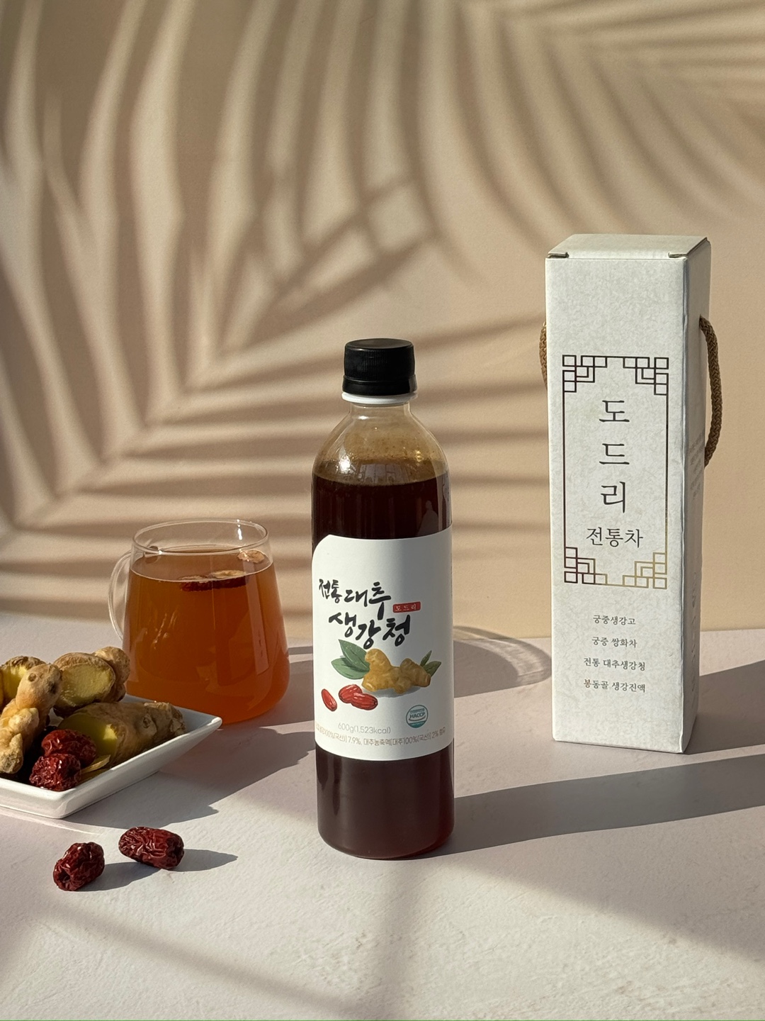 도드리 전통 대추 생강청 농축액 600g 대량구매 20병 - 상세 이미지 4