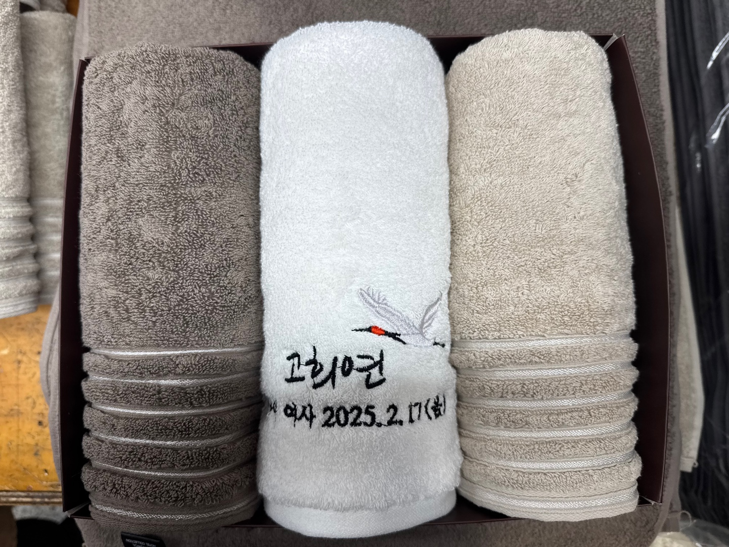 송월 라이트 무지40 호텔수건 제작 송월타올 답례품 송월타올30수 - 상세 이미지 5