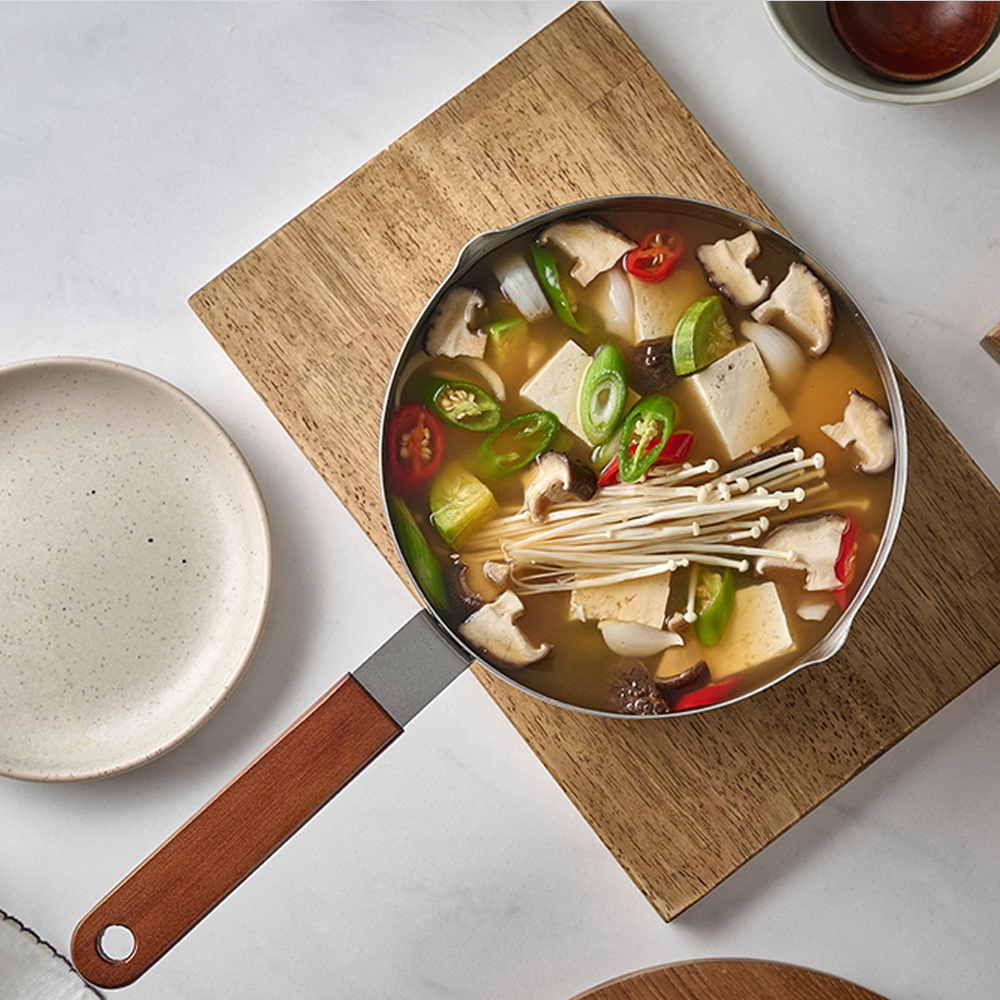 레카 통3중 편수냄비 16cm