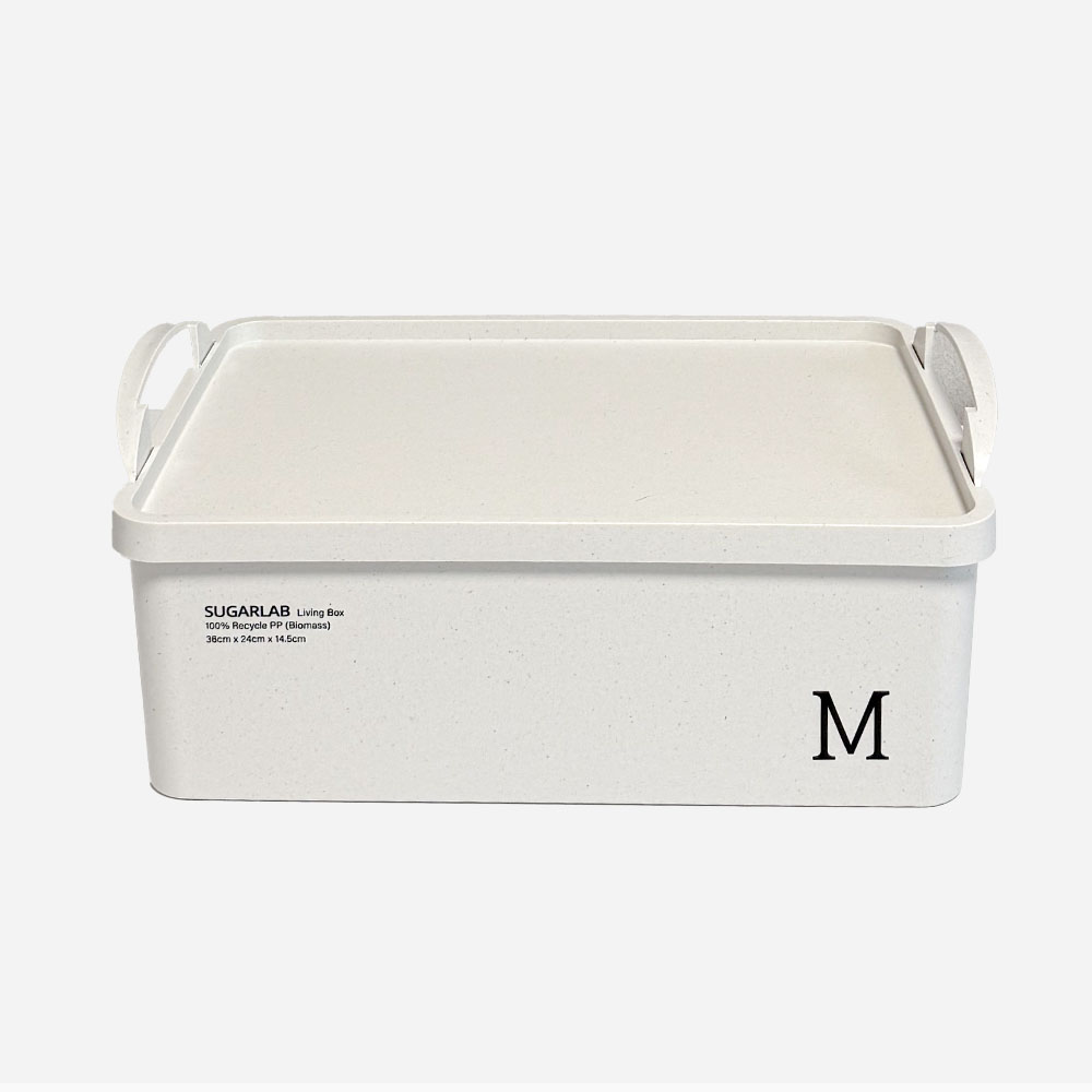 중형 리빙박스 옷정리박스 간식정리 팬트리수납함 M