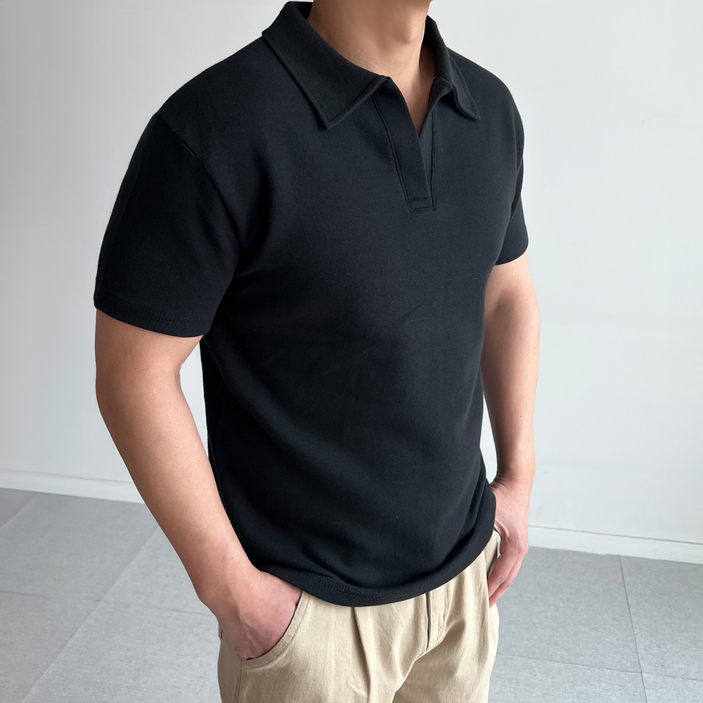 머슬핏카라티 남자반팔카라티 피케티셔츠 이미지 8