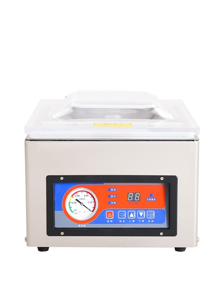 공업용 진공포장기 고기 과일 실러 스킨 정육 씰링기  제트 260C+진공크기260X320X50mm너비 - 상품 이미지