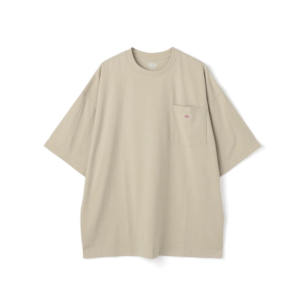 단톤 반팔티 MEN'S BIG SILHOUETTE POCKET T-SHIRT 25SS 무지 티셔츠 DNB251M103-0005 - 상세 이미지 4