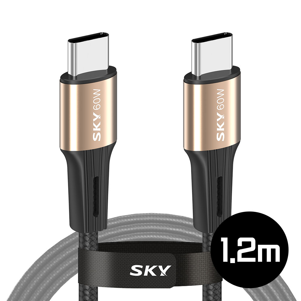 비트 60W C타입 to C USB PD 고속 충전 패브릭 케이블 - 상세 이미지 2