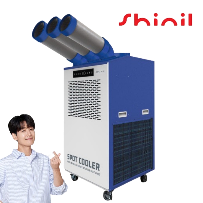 야외에어컨 골프장 캠핑장 행사장 이동식 실외기없는 산업용에어컨