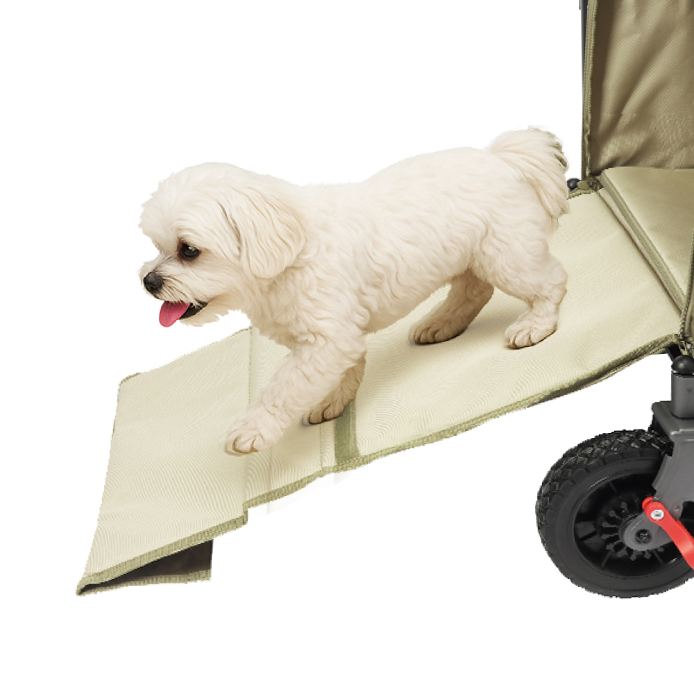 파파웨건 특대형 저상형 강아지유모차 개모차 캐노피 노견 대형견 다견용 강아지웨건 브레이크