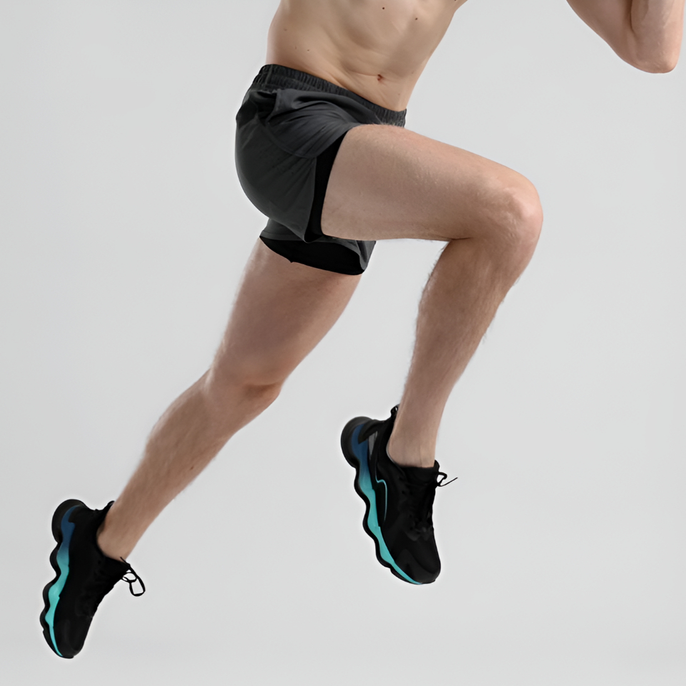 남여공용 러닝 투인원 쇼츠 러닝복 마라톤 팬츠 헬스복 트레이닝 헬스 반바지 히든포켓 - 상세 이미지 4