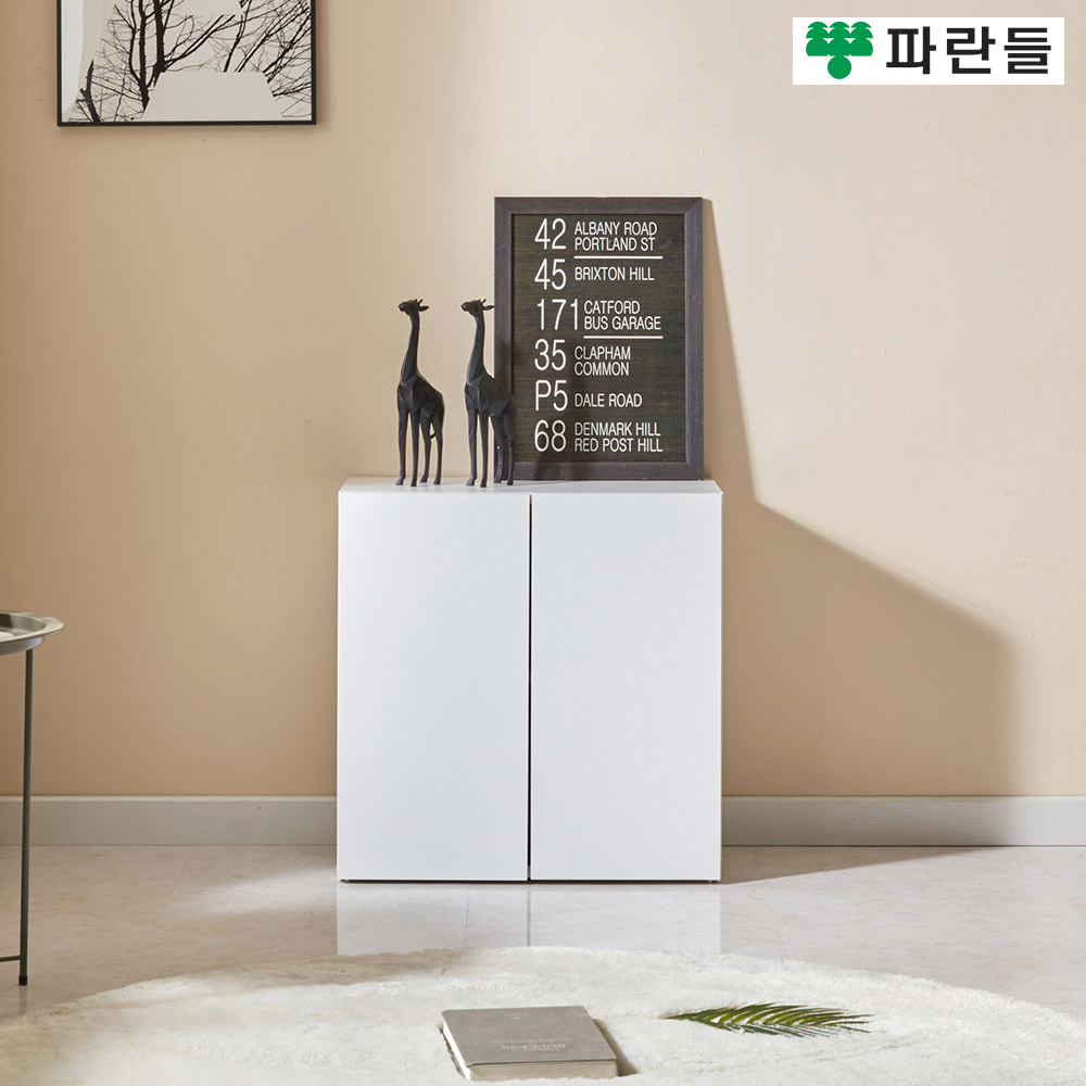 파란들가구 600X600 18T E0목재 LPM 슬림수납장 거실장식장