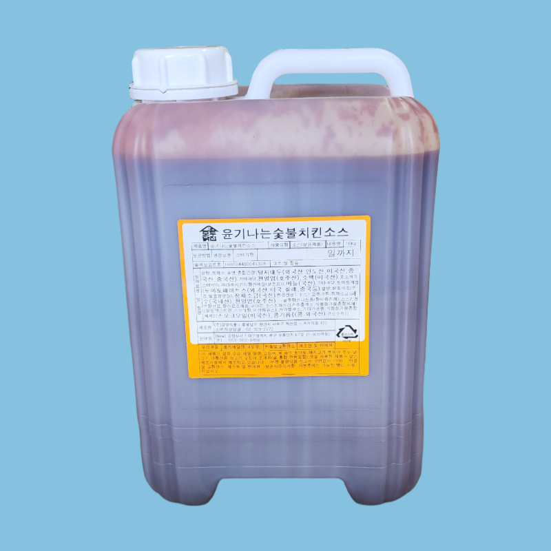 모두닭집 윤기나는숯불치킨소스 10KG 숯불바베큐소스 - 상세 이미지 4