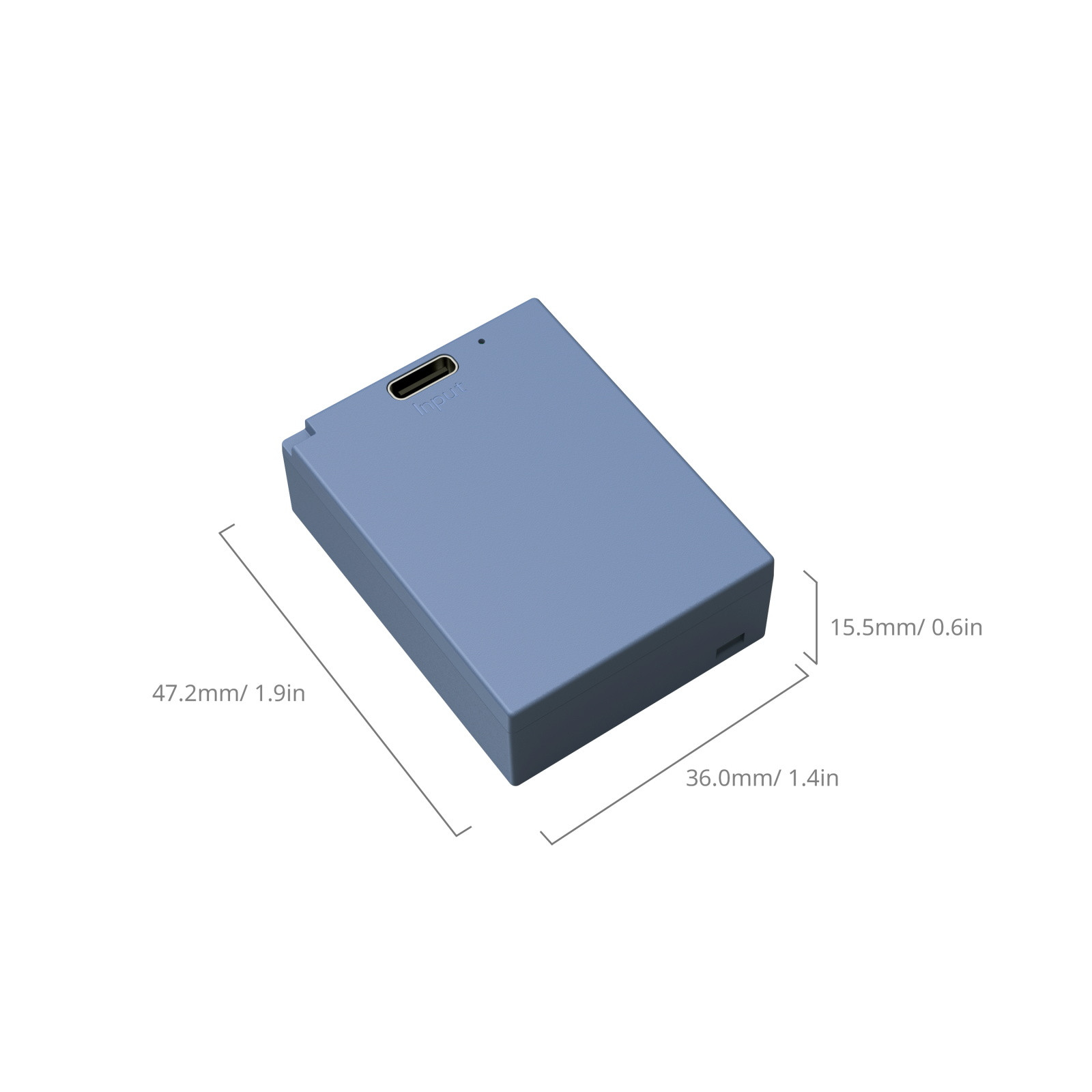 스몰리그 NP-W126S USB-C 충전식 카메라 배터리 (블루) 5062 이미지 7