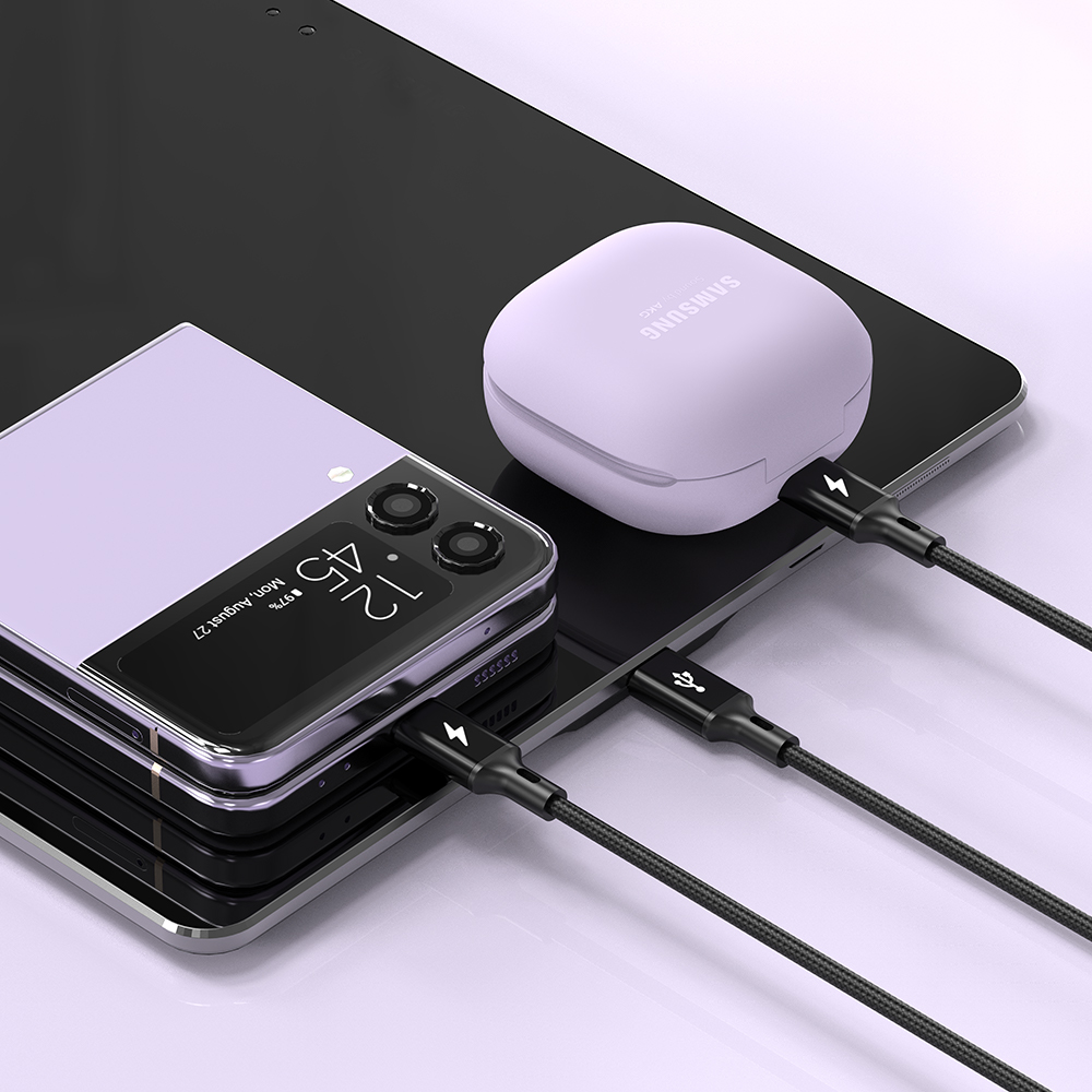 비트 60W C타입 to 3C USB PD 고속 충전 3in1 케이블 이미지 8