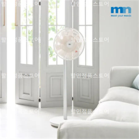 엠엔  13엽 이중날개 BLDC 리모컨 선풍기 FNC D12WS