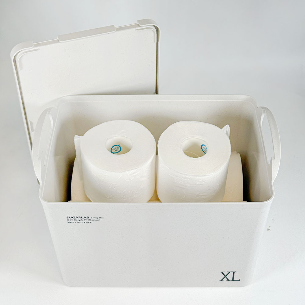 대형 리빙박스 옷보관 팬트리정리함 적층형수납함 XL - 상세 이미지 2