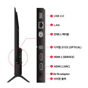 TCL 아이팔콘 32S55 안드로이드14 HD LED TV 상세 이미지 6