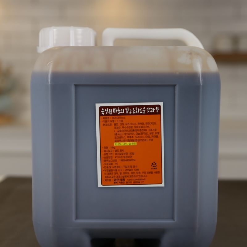 화인식품 데리야끼소스 10KG 간장치킨소스