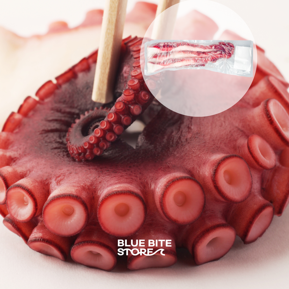 자숙문어 다리 300g 돌문어 피문어 냉동 숙회