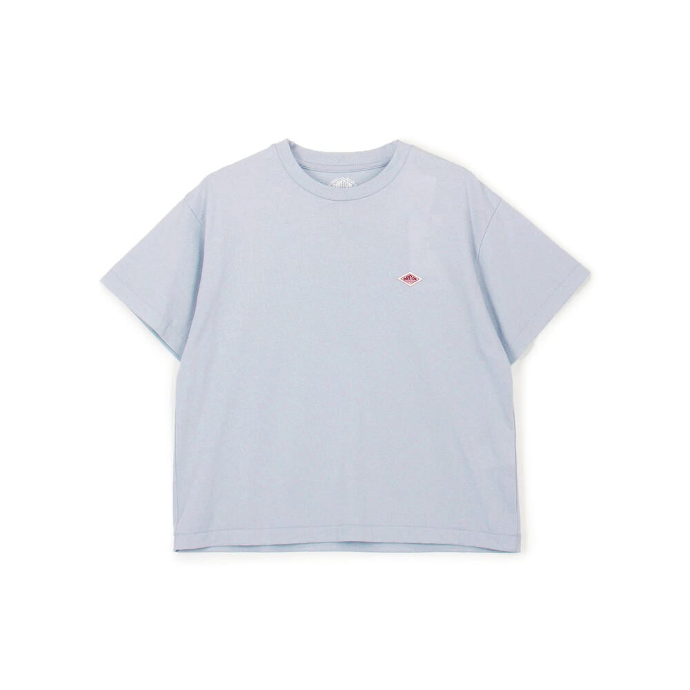단톤 반팔티 WOMEN'S SHORT SLEEVE SEMI CROP T-SHIRT PLAIN 25SS 무지 티셔츠 DNB251L103-0003 - 상세 이미지 3
