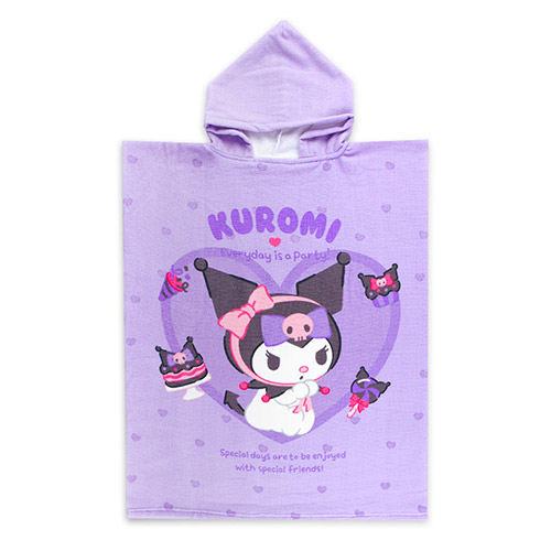 산리오 비치 가운 타올 마이멜로디 유아 주니어 후드 목욕 샤워