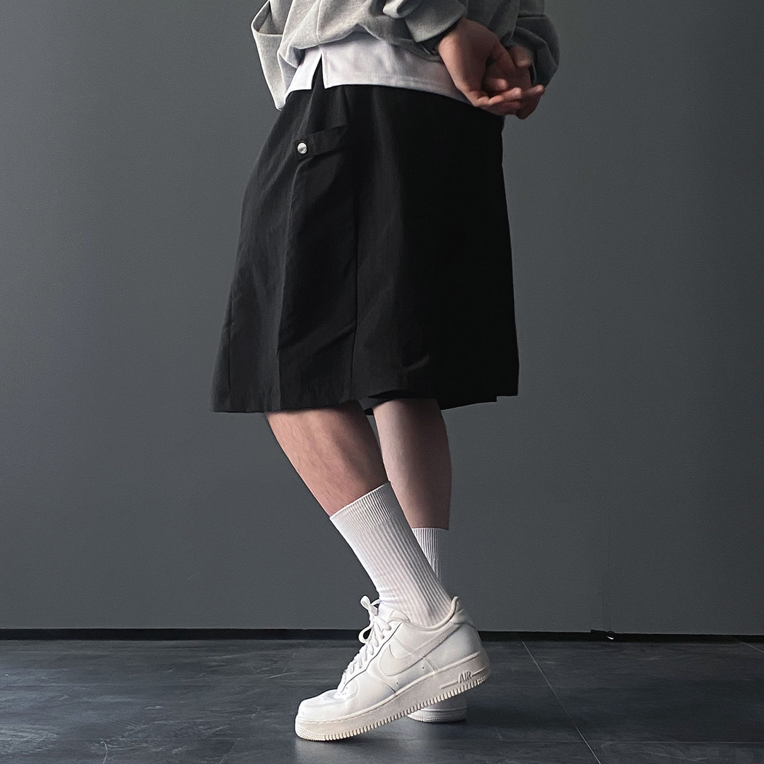 나일론반바지 벌룬팬츠 남자버뮤다 버뮤다반바지 - 상세 이미지 4