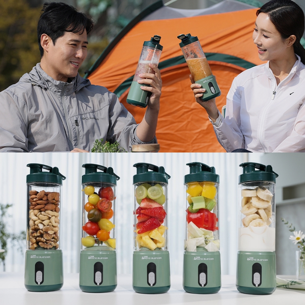 초강력 킹콩 싸이클론 블렌더 무선 파워 블랜더 6중날 믹서기 분쇄기 초고속 믹서분쇄기