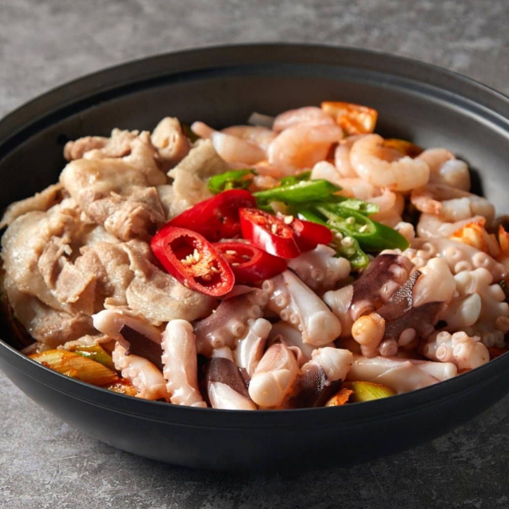 [푸딩팩토리] 한우대창 낙곱새 (낙지 대창 새우 전골 밀키트) 470g, 2개 - 상세 이미지 5