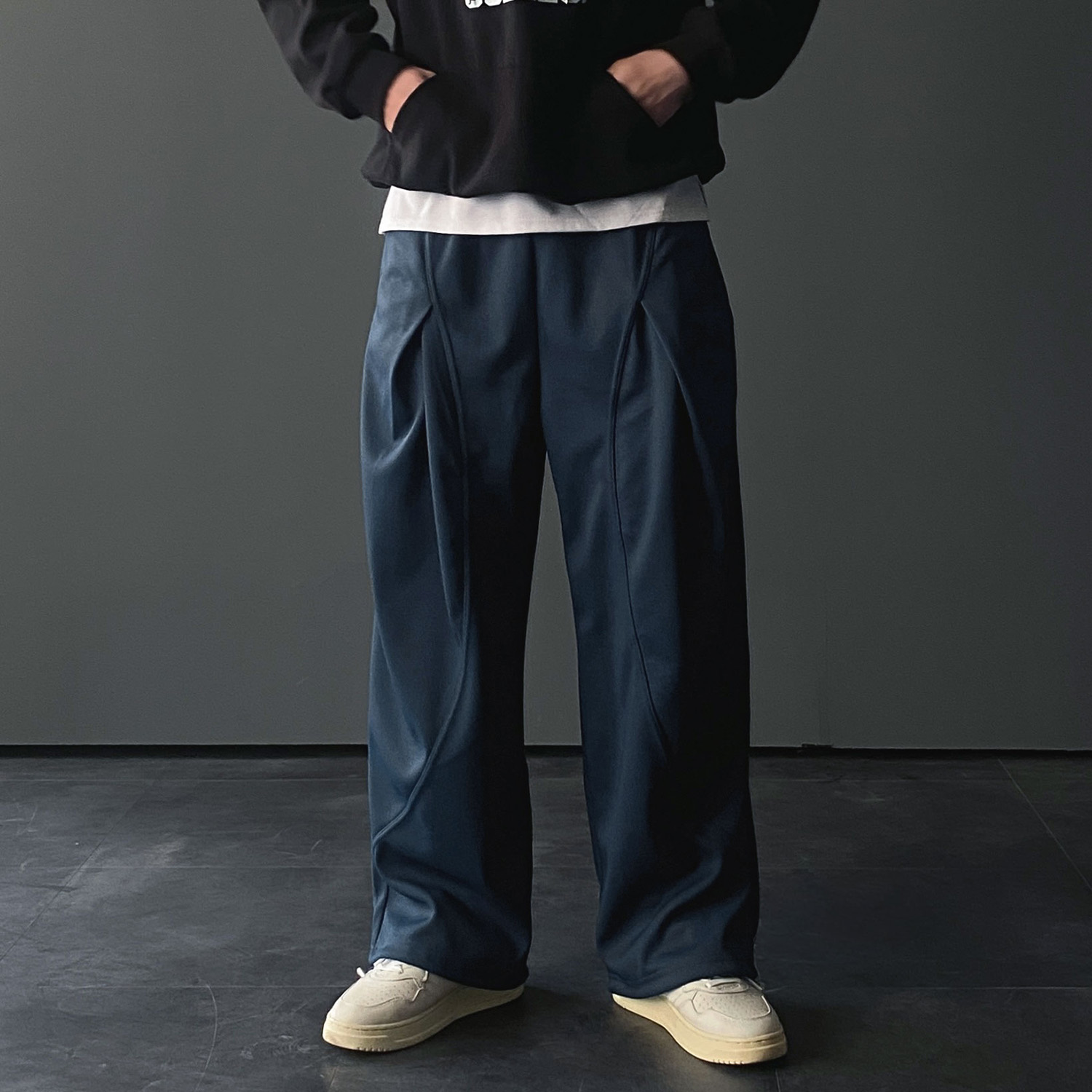 스웻팬츠 스웨트팬츠 벌룬팬츠 남자통바지 - 상세 이미지 2