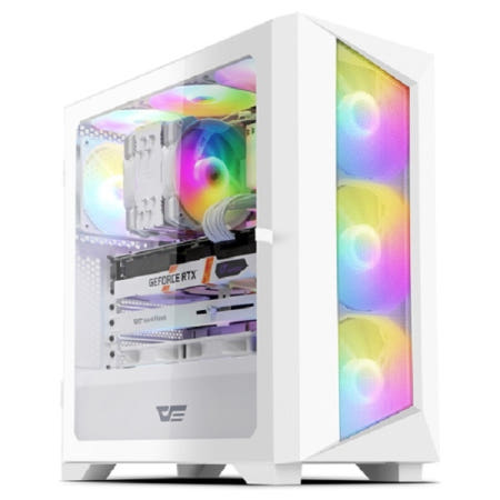 DARKFLASH DARKFLASH DNX700 MESH RGB 화이트 (미들타워)