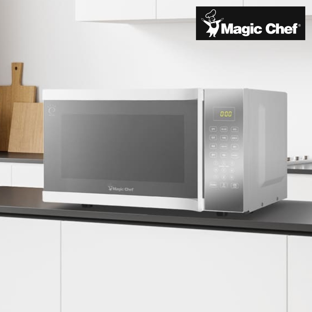 매직쉐프 버튼식 전자레인지 플랫 전자렌지 무회전 23L