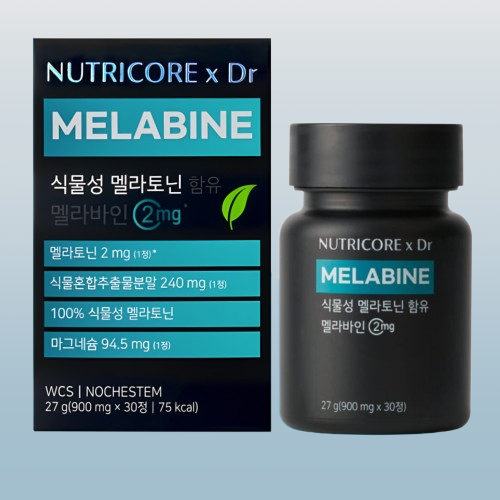 뉴트리코어 식물성 멜라토닌2mg 맬라토닌 멜라바인 30정X3박스 - 상세 이미지 4