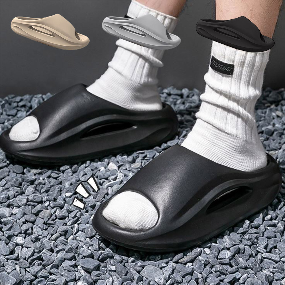 남성 쿠셔닝 슬리퍼 논슬립 남자 충격흡수 EVA 쓰레빠 - 상품 이미지