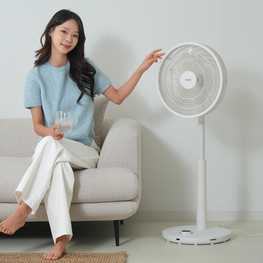 저소음 99단 선풍기 가정용 리모컨 선풍기 HDC360