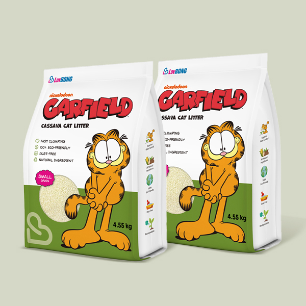 [N도착보장] 가필드 고양이 카사바 모래 그린(가는입자) 4.55kg, 2개 제품 이미지