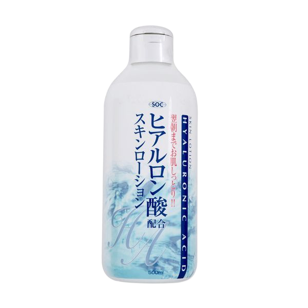 일본 히알루론산 올인원 스킨케어 기능성 스킨 로션 대용량 기초화장품 500ml 남녀공용 대용량 스킨로션 : 라운오