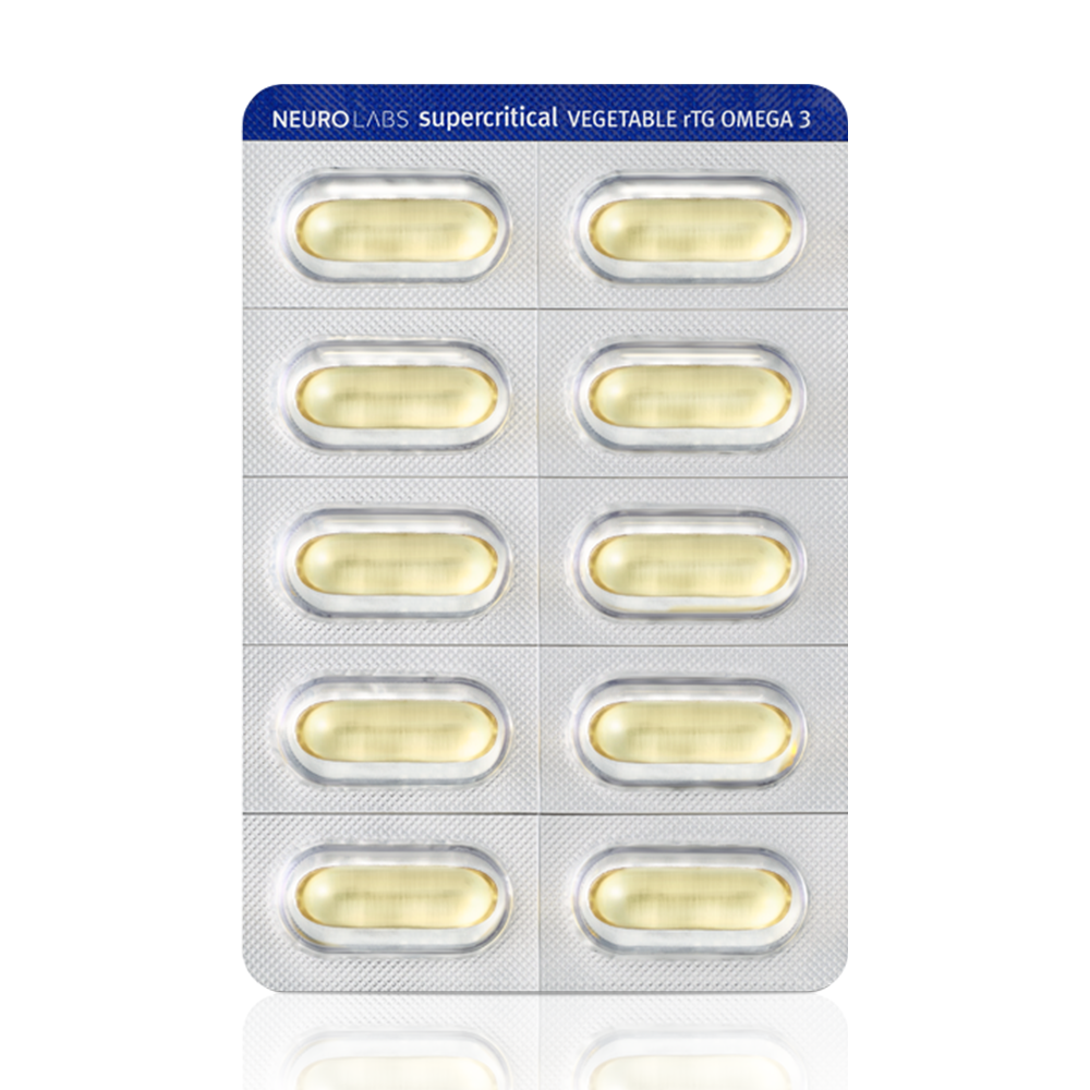 뉴로랩스 초임계 식물성 알티지 오메가3 DHA 순도85% 임산부 비건 30캡슐, 6개