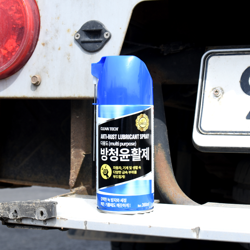 크린텍 다용도 방청윤활제 360ml 녹 부식방지 소음제거 윤활 - 상세 이미지 5