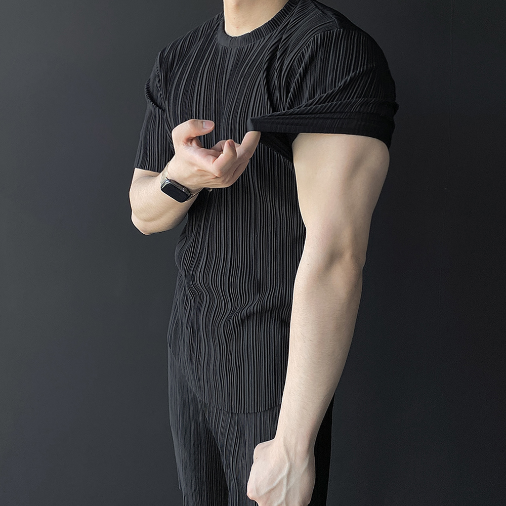 남자플리츠세트 남자플리츠셋업 이미지 3