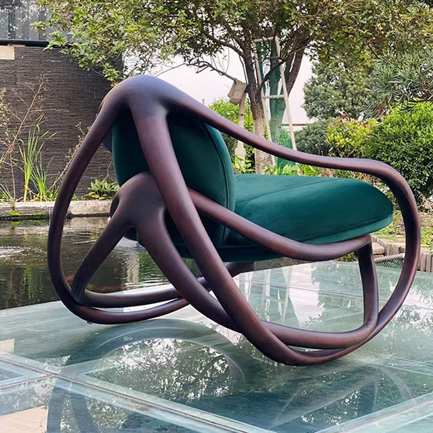 벨로라 스컬프 라운지 카페 1인 체어 Velora Sculpted Chair - 상세 이미지 4