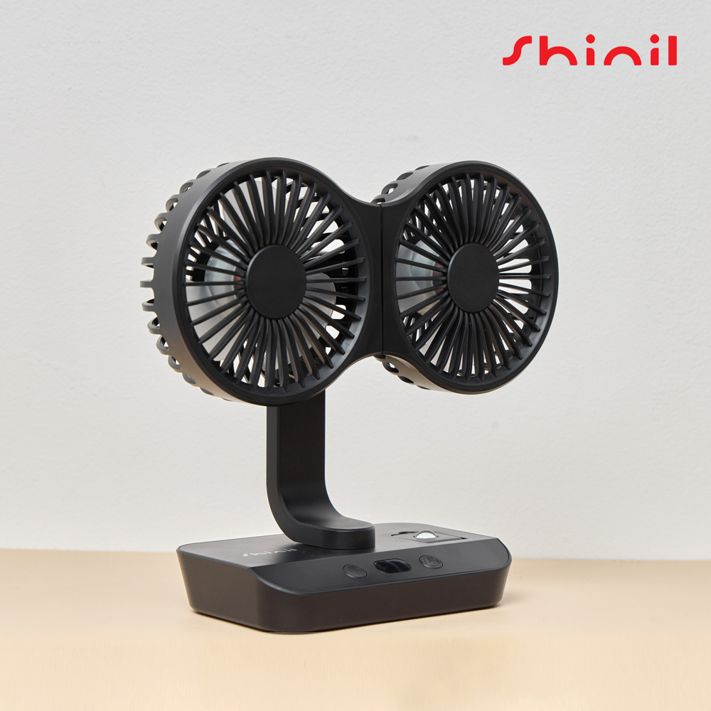신일 탁상용 선풍기 무선 미니 팬 소형 책상용 캠핑용 BLDC 써큘레이터 자동회전 양방향