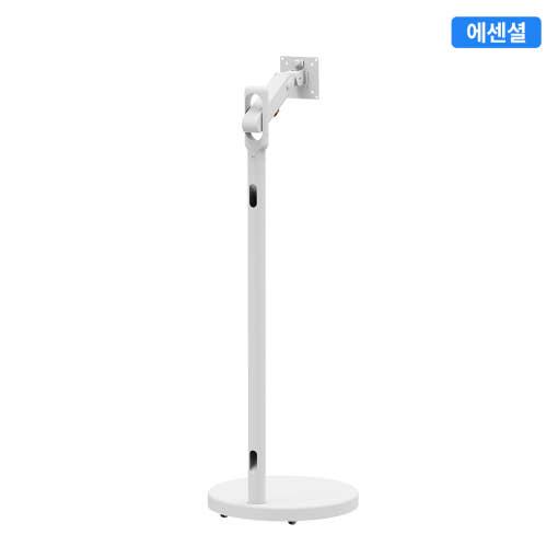 LG 스마트TV 모니터의 다양한 각도 조절 및 이동 모습