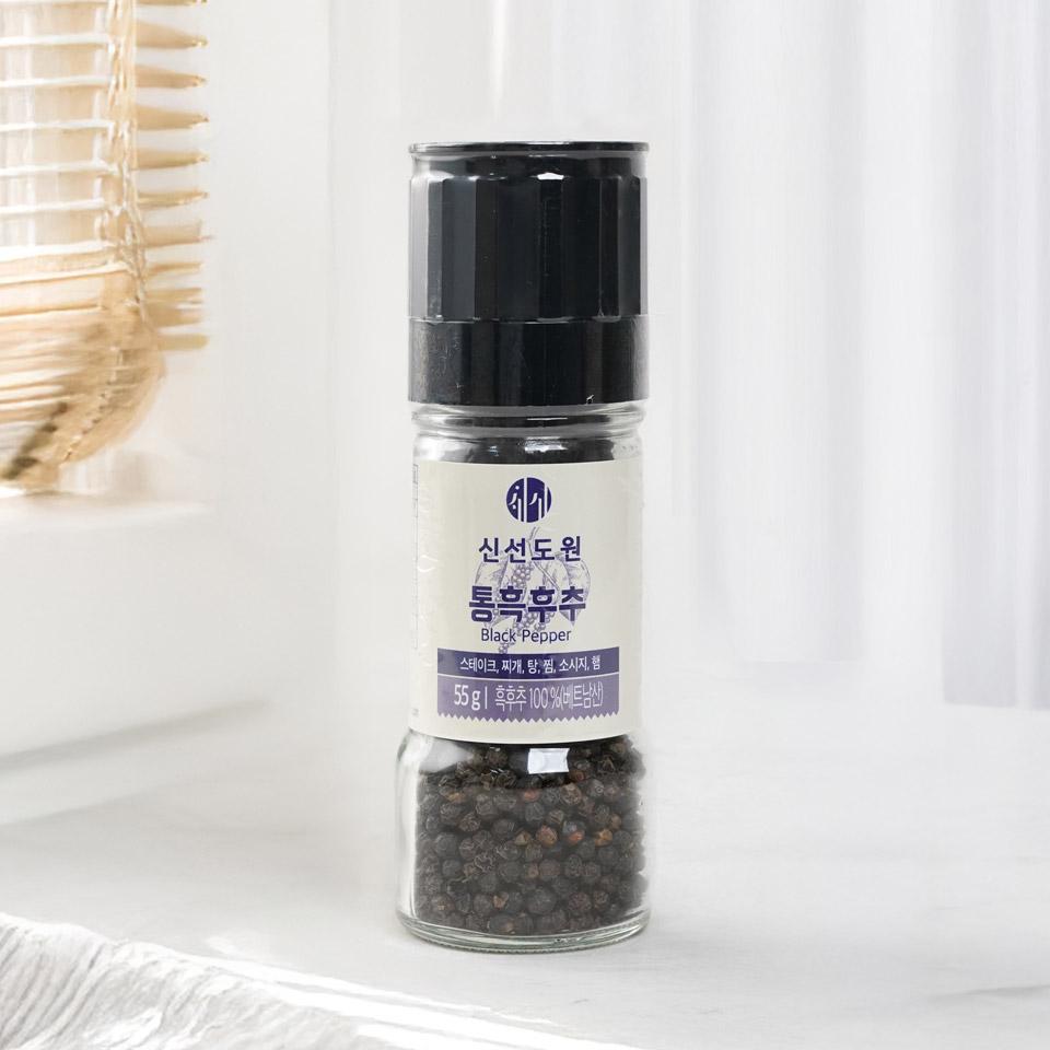 메가마트 신선도원 통흑후추(글라인더) 55g - 상품 이미지