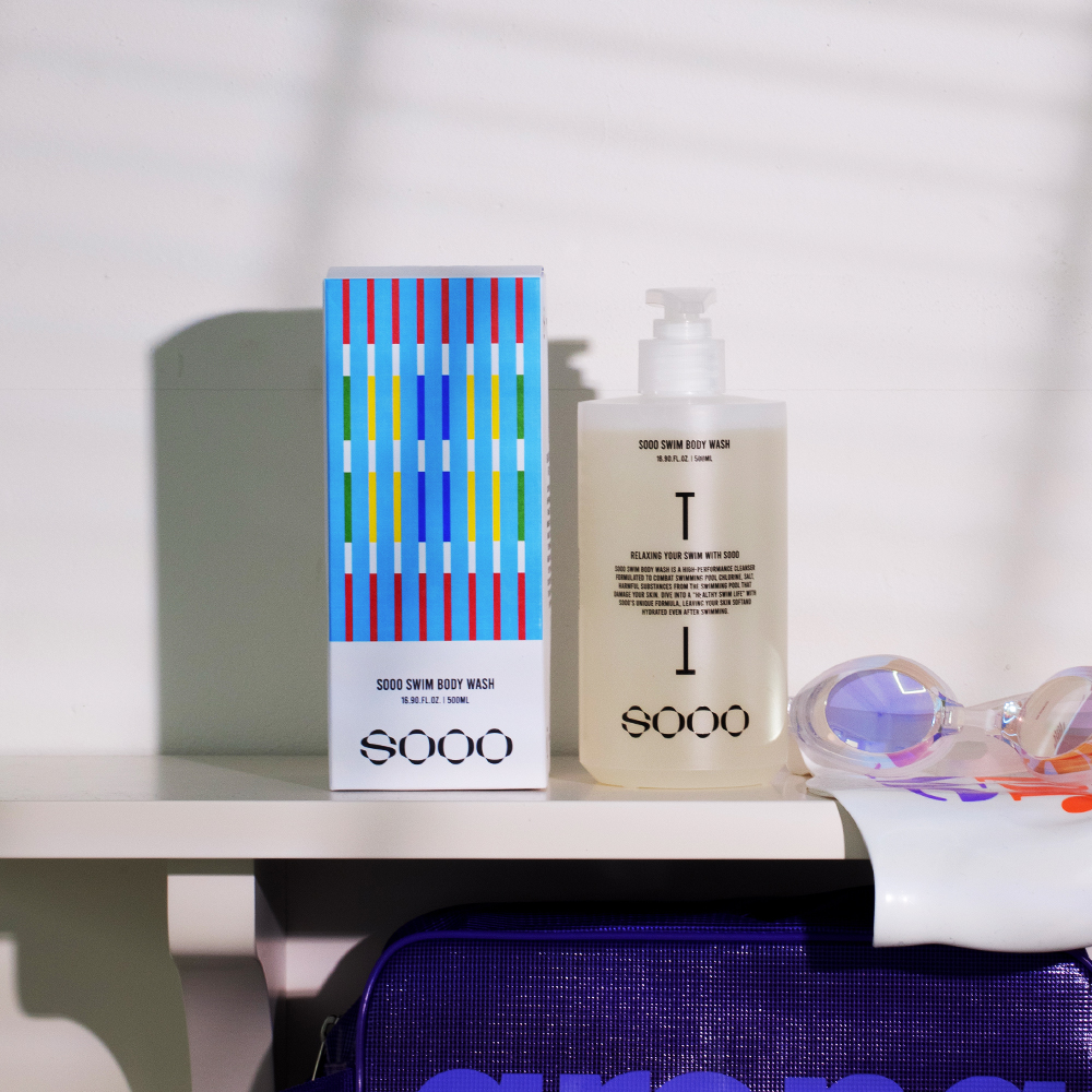 [내일배송]수영 바디워시 염소 냄새 제거 SOOO 수영장 전용 바디클렌져 500ml 이미지 3