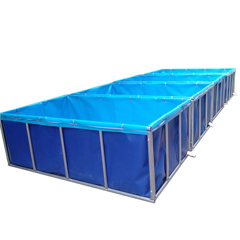 대형 물탱크 조립식 간이 수조 양식장 양어장 4x2x0.8 (6.5톤)