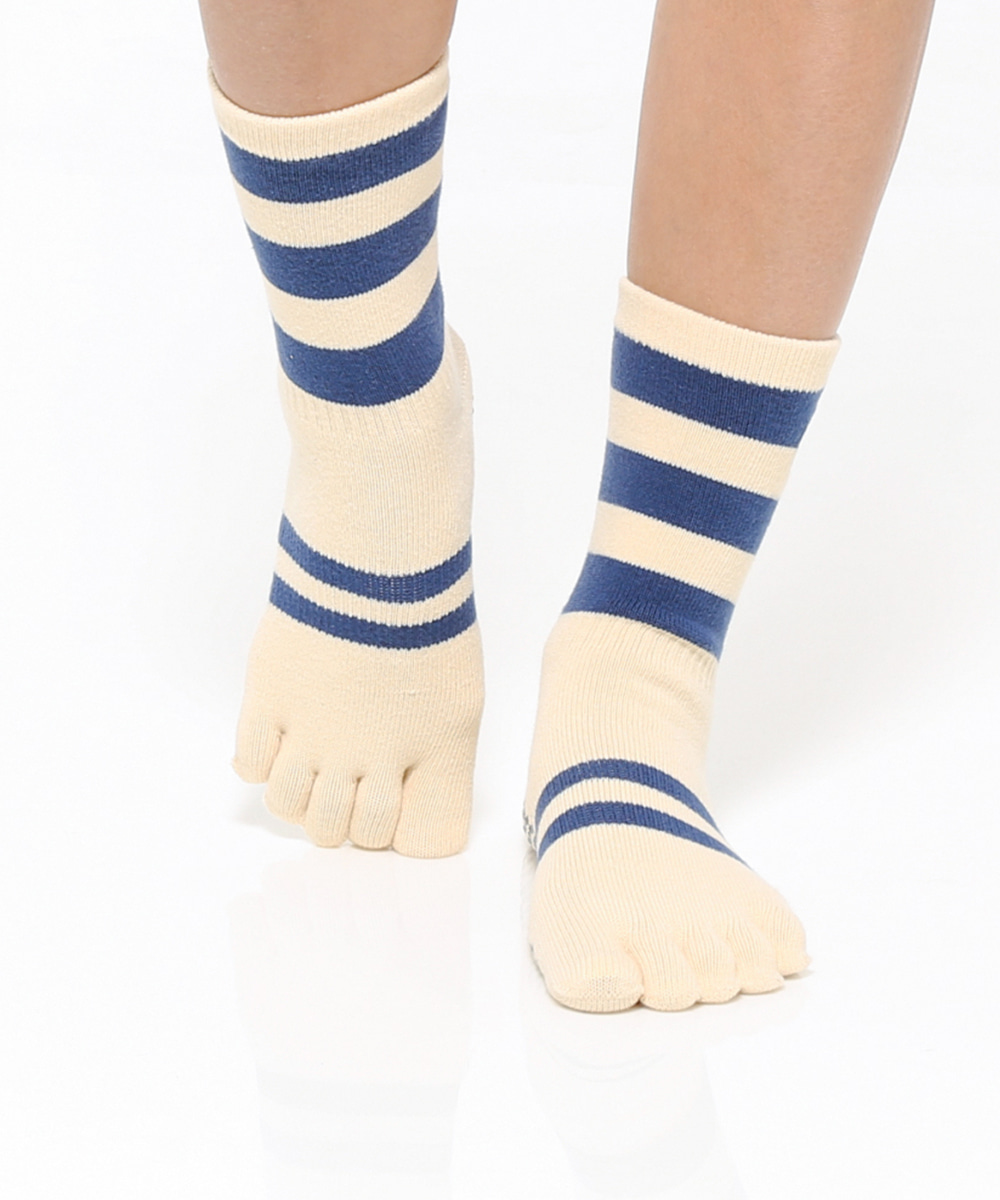 떰토 Cream Socks 필라테스 양말 토삭스 미끄럼방지 삭스 - 상세 이미지 2