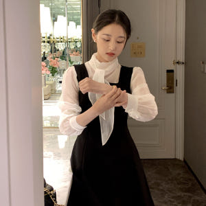 헤이디 스퀘어넥 미니&롱 버클 플레어 뷔스티에 원피스 op16055 착용 후기 | 사이즈/핏 총정리 - 상품 이미지 4