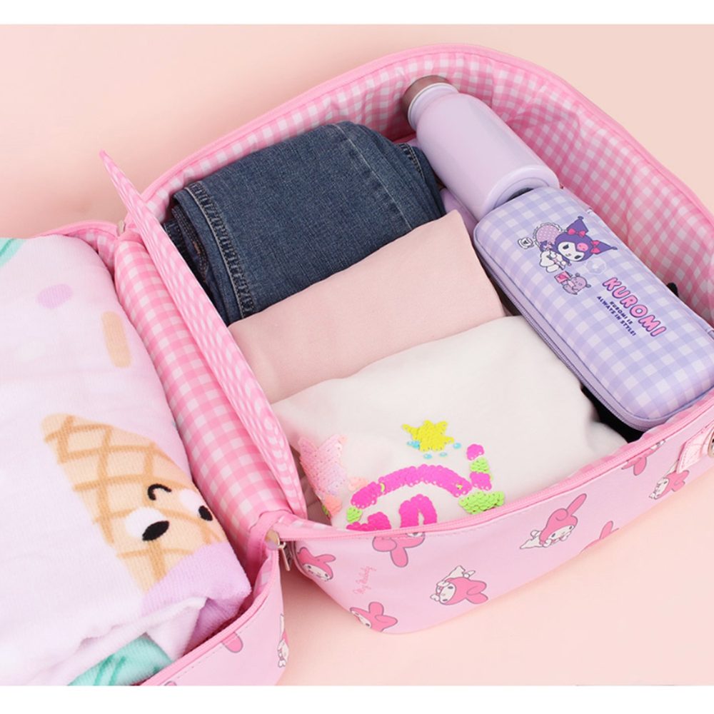 산리오가방 마이멜로디 캐릭터 여행용 수납 가방