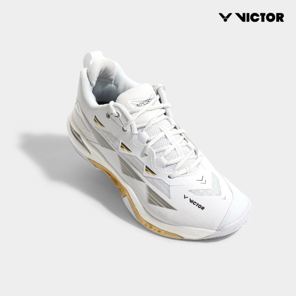 빅터 VICTOR 배드민턴화 C90NLite(V-SHAPE) - A_White 탁구 스쿼시 인도어화 - 상품 이미지